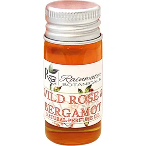 Rainwater Botanicals Wild Rose & Bergamot perfume bottle