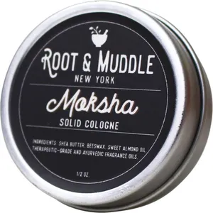 Root & Muddle Moksha perfume bottle