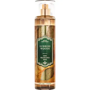 Bath & Body Works Sunrise Woods perfume bottle