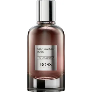 Hugo Boss Courageous Rose perfume bottle