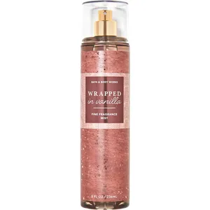 Bath & Body Works Wrapped in Vanilla perfume bottle