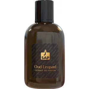 SAP Oud Leopard perfume bottle