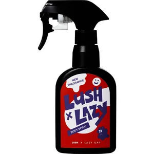 Lush x Lazy perfume bottle
