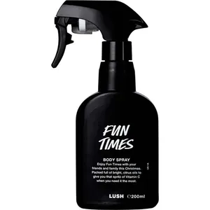 Lush Fun Times perfume bottle