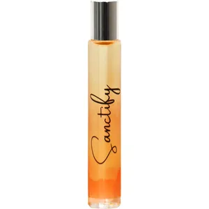 A Girl's Gotta Spa! Sanctify perfume bottle