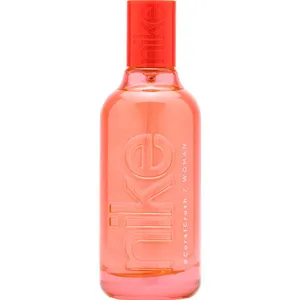Nike #CoralCrush perfume bottle