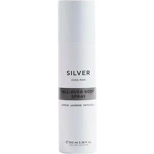 Zara Man Silver All-Over Body Spray (Eau de Cologne) parfüm şişesi