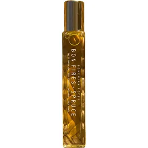 Bohemian Rêves Bon Fires + Spruce perfume bottle