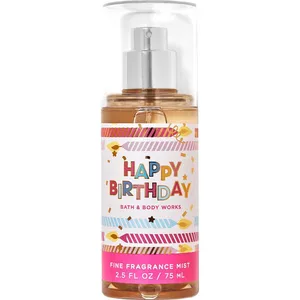 Bath & Body Works Happy Birthday / Frosted Vanilla parfüm şişesi