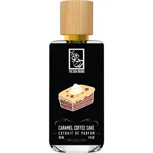 The Dua Brand Caramel Coffee Cake perfume bottle