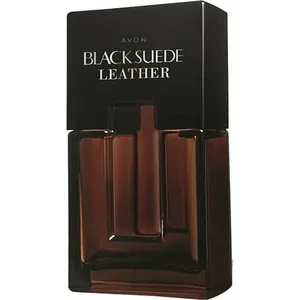 Avon Black Suede Leather / Black Essential Leather parfüm şişesi