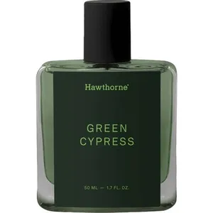 Hawthorne Green Cypress perfume bottle