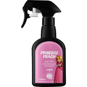 Lush Princess Peach perfume bottle