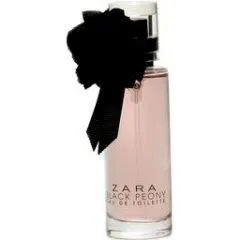 Zara Black Peony perfume bottle