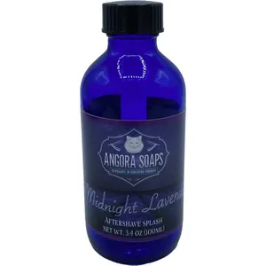 Angora Soaps Midnight Lavender perfume bottle
