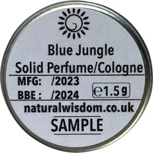 Natural Wisdom Blue Jungle parfüm şişesi