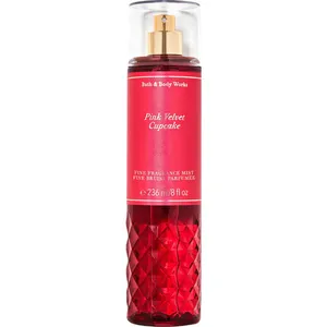 Bath & Body Works Pink Velvet Cupcake perfume bottle