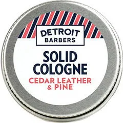 Detroit Barbers Cedar Leather & Pine parfüm şişesi
