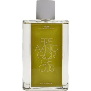 Zara Weekly Mood - Friday: Freaking Gorgeous perfume bottle