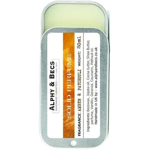 Alphy & Becs Amber & Patchouli parfüm şişesi