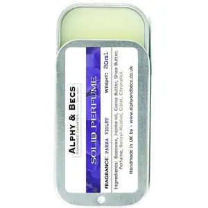 Alphy & Becs Parma Violet perfume bottle