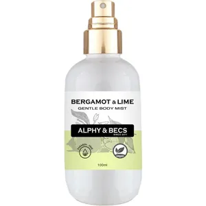 Alphy & Becs Bergamot & Lime perfume bottle