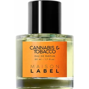 Label Cannabis & Tobacco perfume bottle