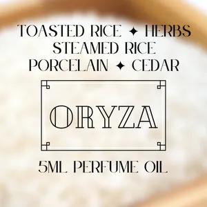 Osmofolia Oryza (Perfume Oil) parfüm şişesi