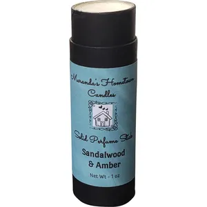Maranda's Hometown Candles Sandalwood & Amber perfume bottle