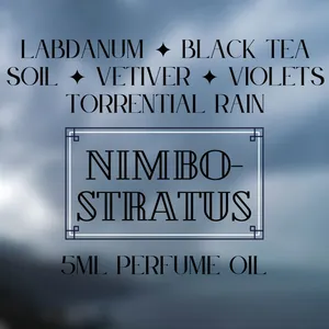 Osmofolia Nimbostratus parfüm şişesi