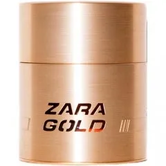 Zara Gold perfume bottle