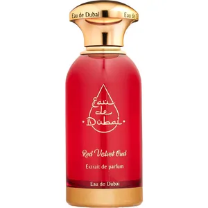 Eau de Dubai Red Velvet Oud perfume bottle