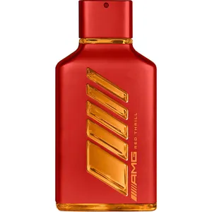 AMG Red Thrill perfume bottle