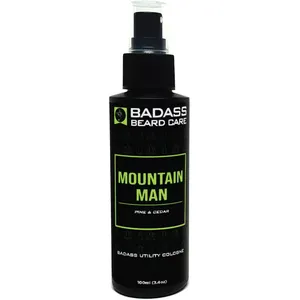 Badass Beard Care The Mountain Man perfume bottle