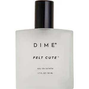 DIME Felt Cute perfume bottle