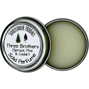 Soul Flower Herbals Three Brothers perfume bottle