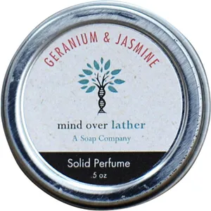 Mind Over Lather Geranium & Jasmine parfüm şişesi