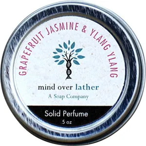 Mind Over Lather Grapefruit Jasmine & Ylang Ylang perfume bottle