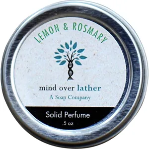 Mind Over Lather Lemon & Rosmary perfume bottle