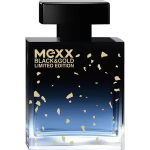 Mexx Black & Gold for Him perfume bottle