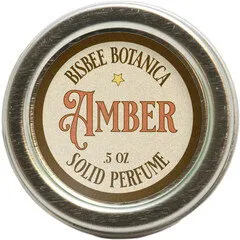 Bisbee Botanica Amber perfume bottle