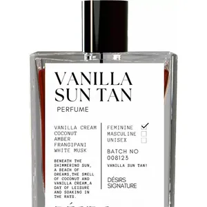 Désirs Vanilla Sun Tan perfume bottle
