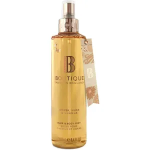 Boutique Amber, Musk & Vanilla perfume bottle