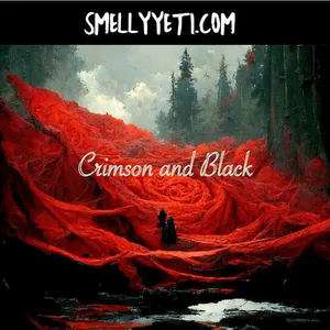Smelly Yeti Crimson and Black perfume bottle