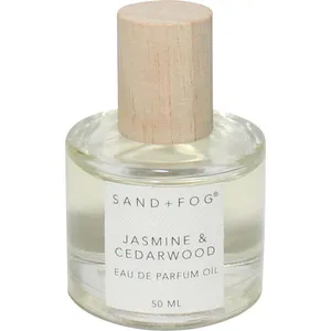 Sand + Fog Jasmine & Cedarwood (Eau de Parfum Oil) perfume bottle