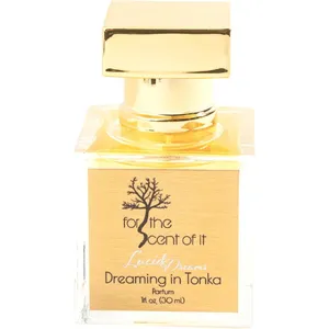 For The Scent Of It Dreaming in Tonka perfume bottle