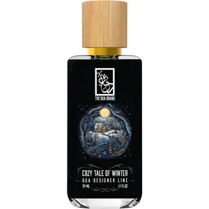 The Dua Brand Cozy Tale of Winter perfume bottle