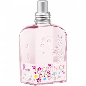 L'Occitane en Provence Cerisier aux Papillons / Spring Cherry perfume bottle