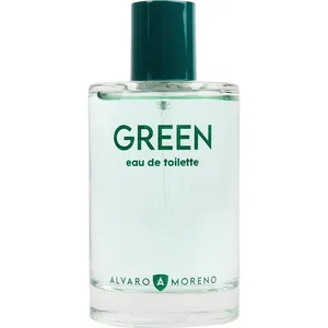 Alvaro Moreno Green perfume bottle