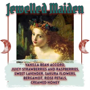 Lurker & Strange Jewelled Maiden perfume bottle